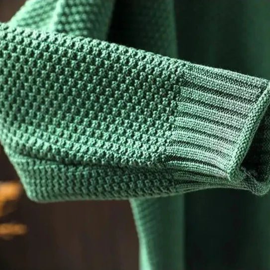 Women’s Pullover | Relaxed Fit Turtleneck Sweater - Luxyecs