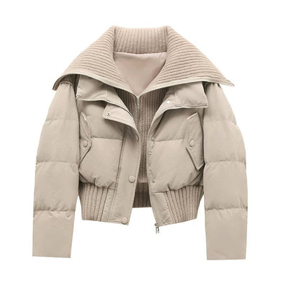 Women’s Quilted Puffer Jacket | Warm - Luxyecs