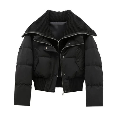 Women’s Quilted Puffer Jacket | Warm - Luxyecs
