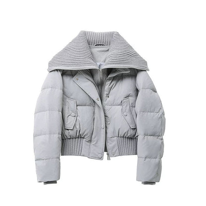 Women’s Quilted Puffer Jacket | Warm - Luxyecs