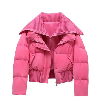 Women’s Quilted Puffer Jacket | Warm - Luxyecs