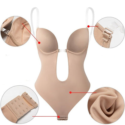Women’s Shapewear Bodysuit | Seamless Body Shaping Suit - Luxyecs