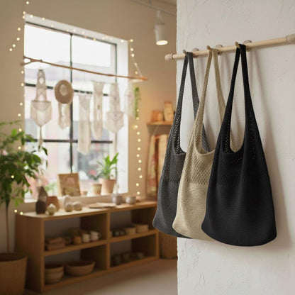 Women’s Shoulder Bag | Relaxed Hobo Style - Luxyecs