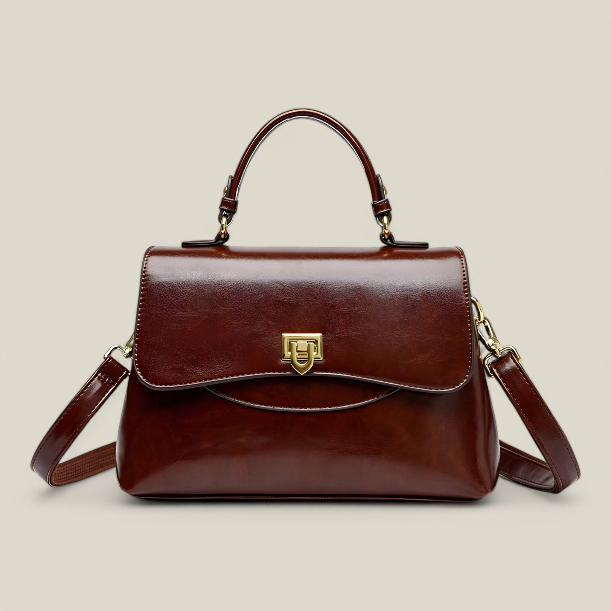 Women’s Top Handle Bag | Classic Shoulder Handbag - Luxyecs