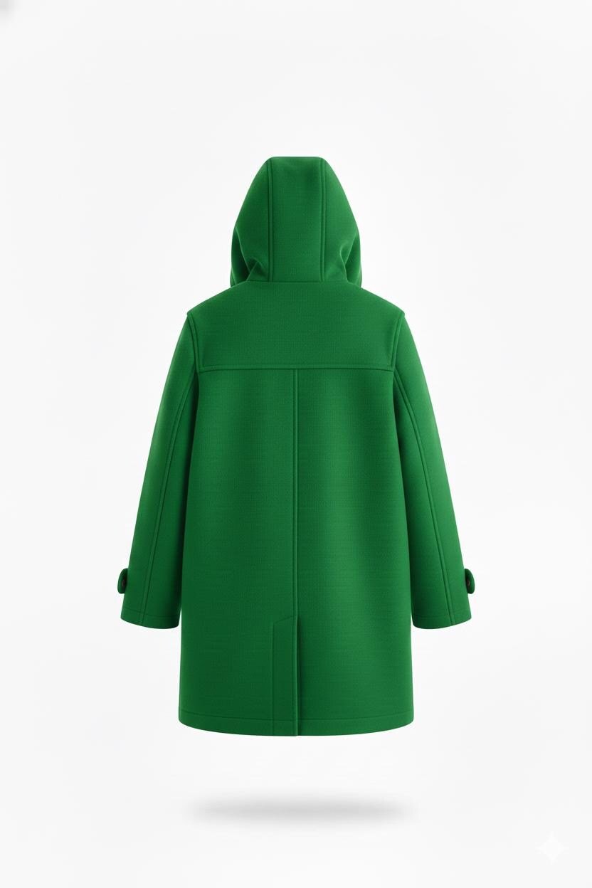 Women’s Winter Coat | Hooded Toggle Button Coat - Luxyecs