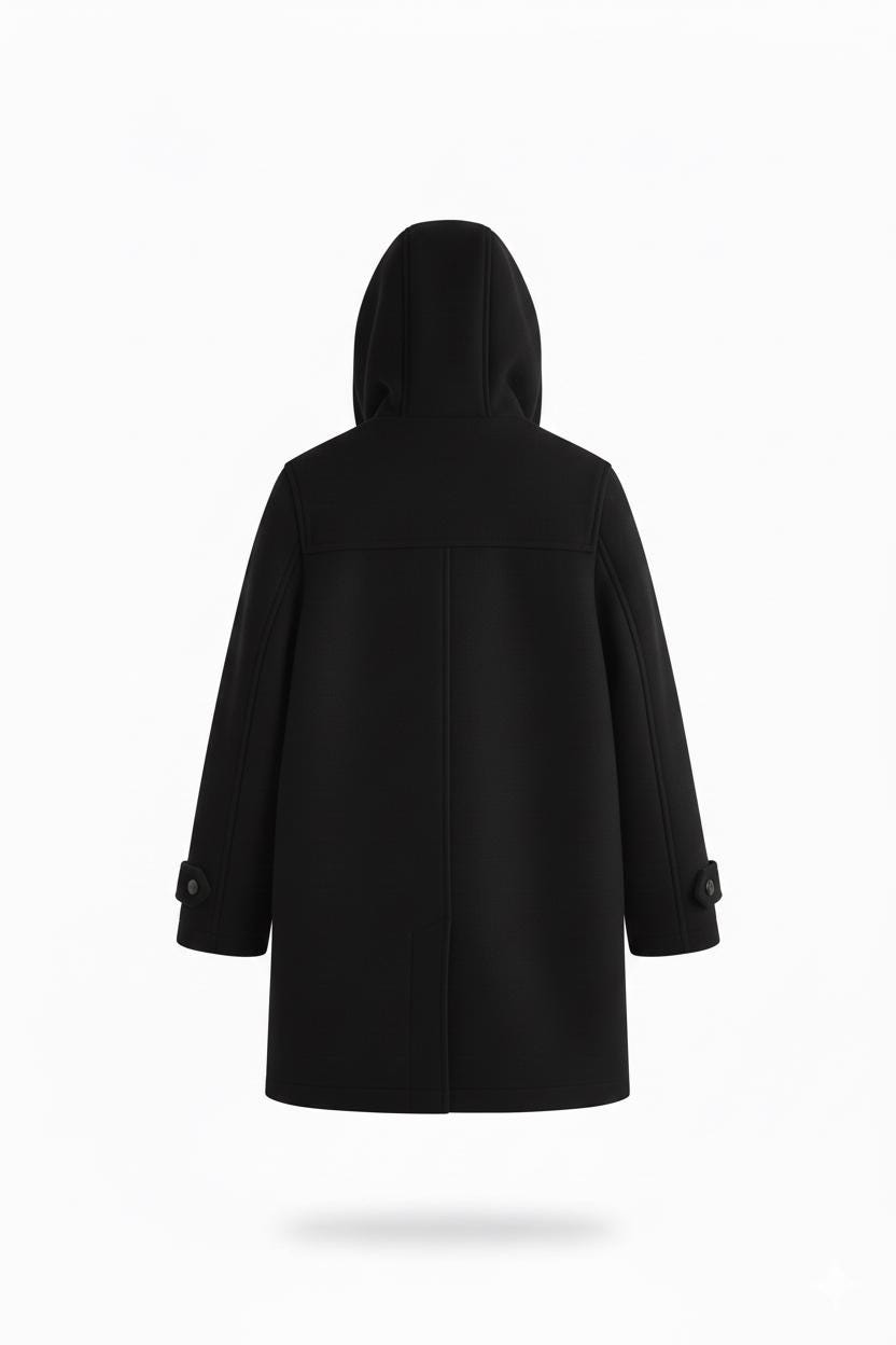 Women’s Winter Coat | Hooded Toggle Button Coat - Luxyecs