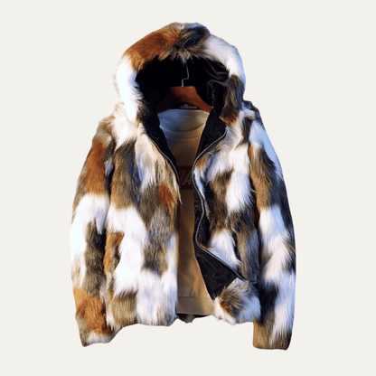 Women’s Winter Jacket | Hooded Fashion Outerwear - Luxyecs