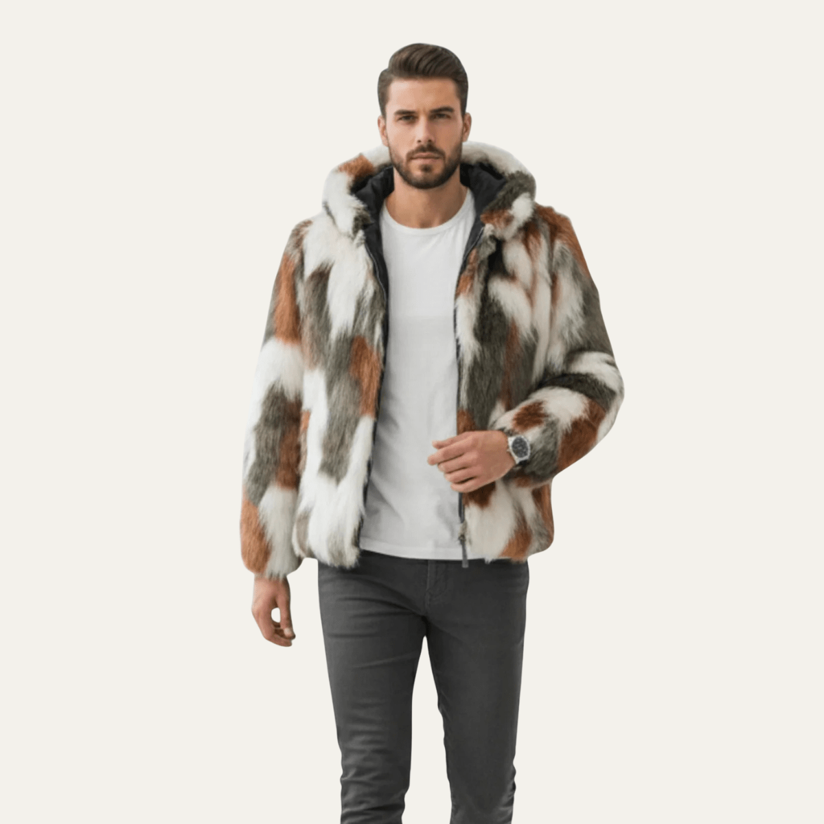 Women’s Winter Jacket | Hooded Fashion Outerwear - Luxyecs