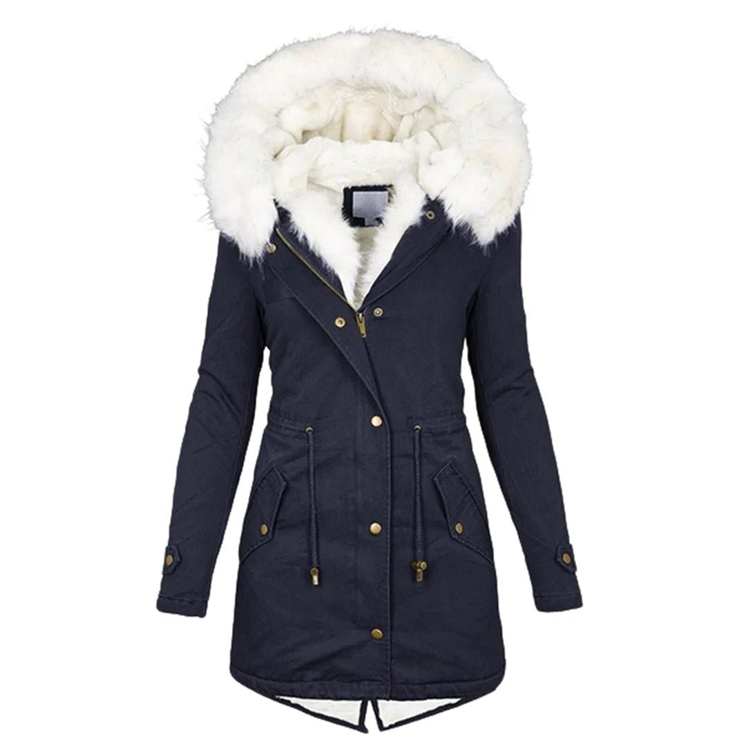 Women’s Winter Parka Coat | Warm Everyday Comfort - Luxyecs