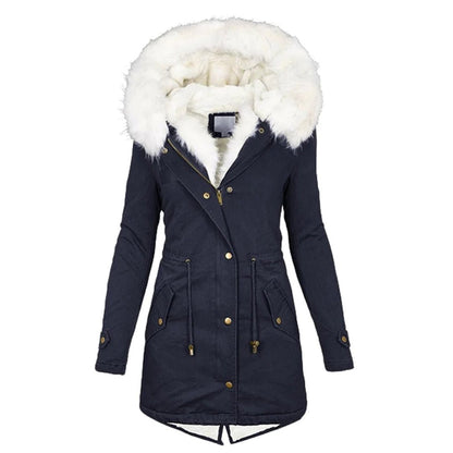 Women’s Winter Parka Coat | Warm Everyday Comfort - Luxyecs