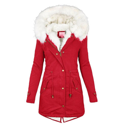 Women’s Winter Parka Coat | Warm Everyday Comfort - Luxyecs