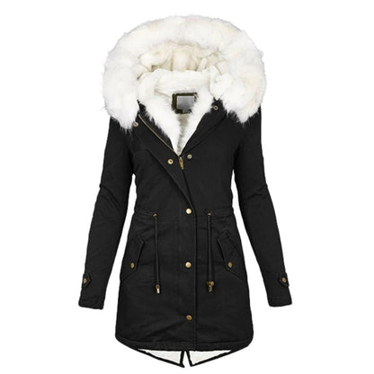 Women’s Winter Parka Coat | Warm Everyday Comfort - Luxyecs