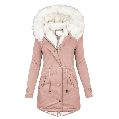 Women’s Winter Parka Coat | Warm Everyday Comfort - Luxyecs