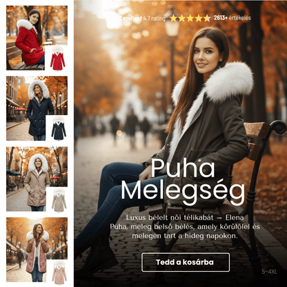 Women’s Winter Parka Coat | Warm Everyday Comfort - Luxyecs