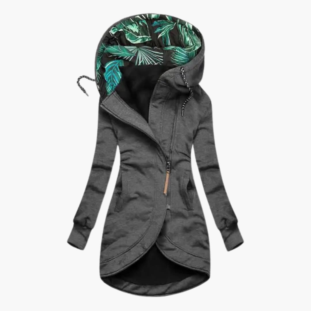 Women’s Zip Jacket | Everyday Casual Outerwear - Luxyecs