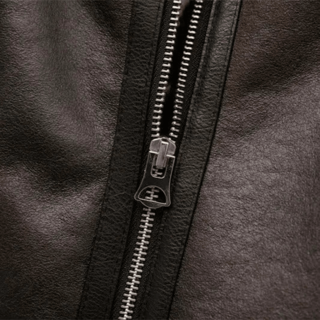 Women’s Zip Jacket with Belted Hem and Inner Lining - Luxyecs