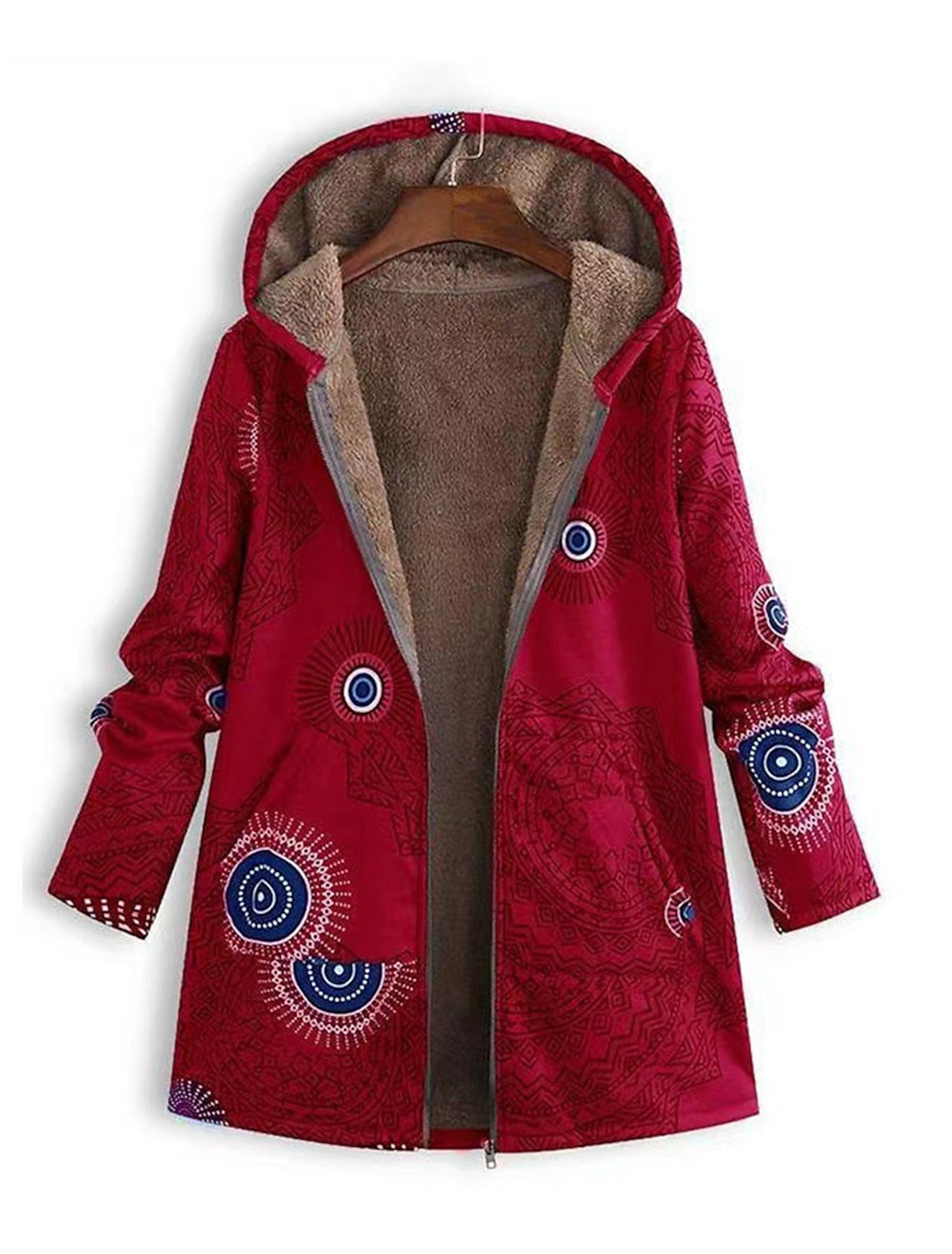 Women’s Hooded Jacket | Casual Printed Jacket