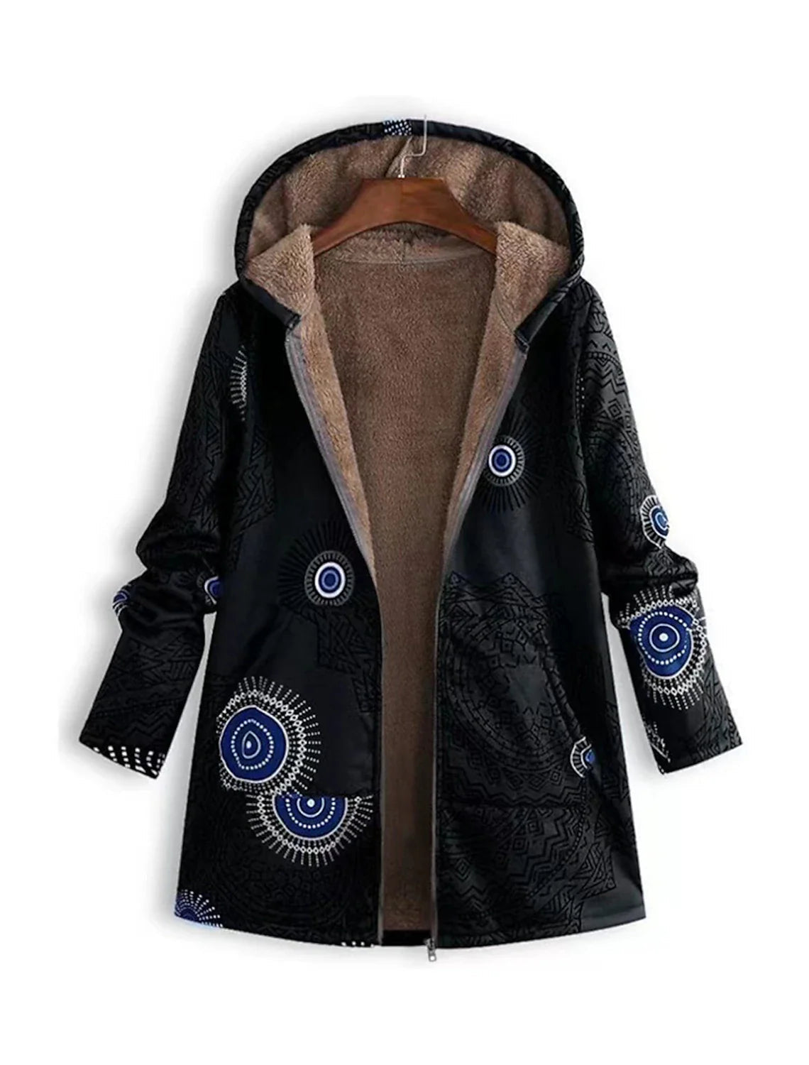 Women’s Hooded Jacket | Casual Printed Jacket